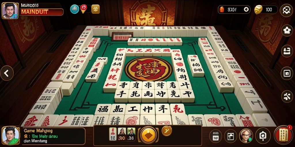 Tampilan gameplay seru dan mendebarkan dari MAINDUIT.