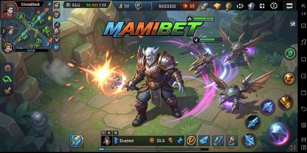 Gameplay mendebarkan dengan strategi dalam MAMIBET.