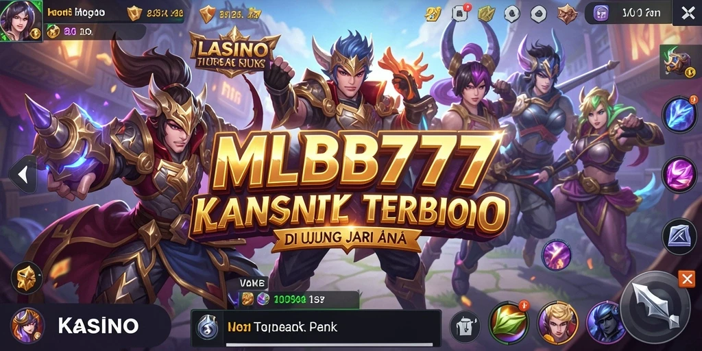 Screenshot gameplay Live Casino MLBB777 yang menarik dan interaktif.