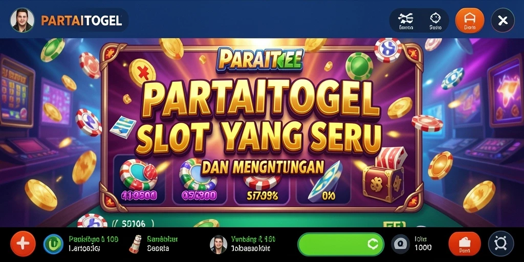 Tampilan gameplay menarik di PARTAITOGEL dengan tema slot yang beragam.