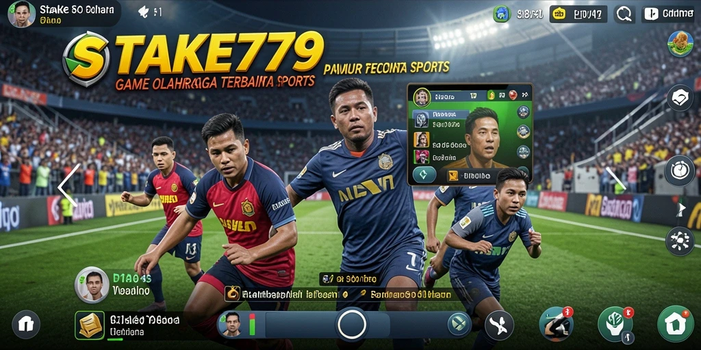Tangkapan layar dari gameplay seru STAKE779, menunjukkan intensitas pertandingan olahraga.