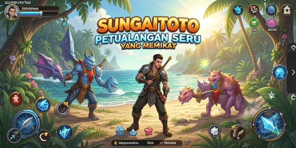 Tampilan gameplay SUNGAITOTO yang seru dan menegangkan.