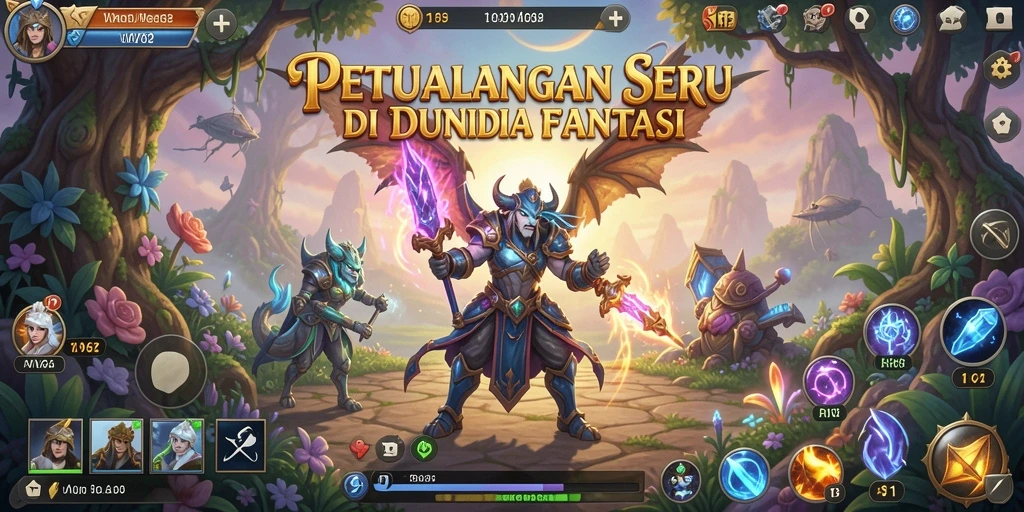 Tampilan gameplay seru dari petualangan di VV62.